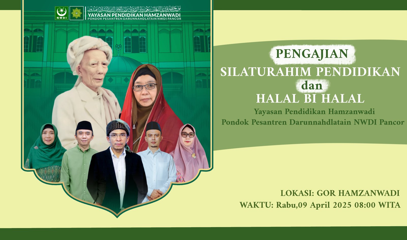 Undangan Pengajian Silaturrahim Pendidikan dan Halal Bi Halal