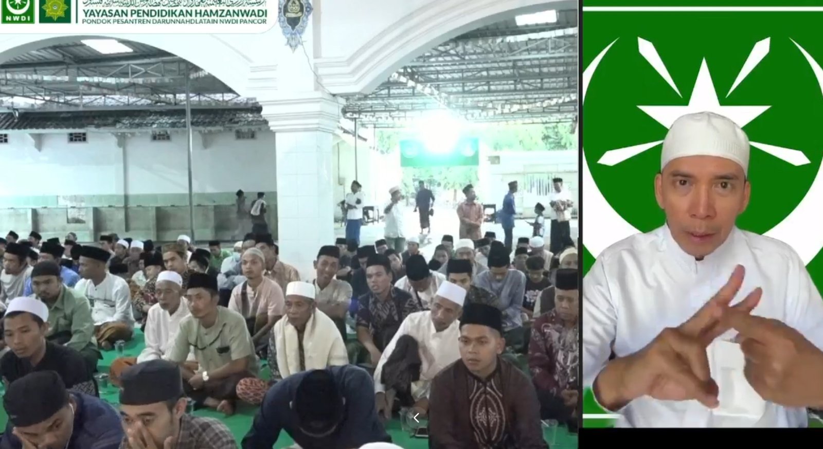 Ketua Umum PB NWDI Instruksikan Jama'ah Mengkaji Sholawat Nahdlatain dalam Setiap Majelis Hizib